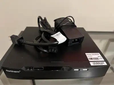 Northern N2NVR4POE2T 4Channel NVR H.265 4 Channel NVR. No HD 2x N2IP4D 4MP POE Cameras -,2592 x 1520...