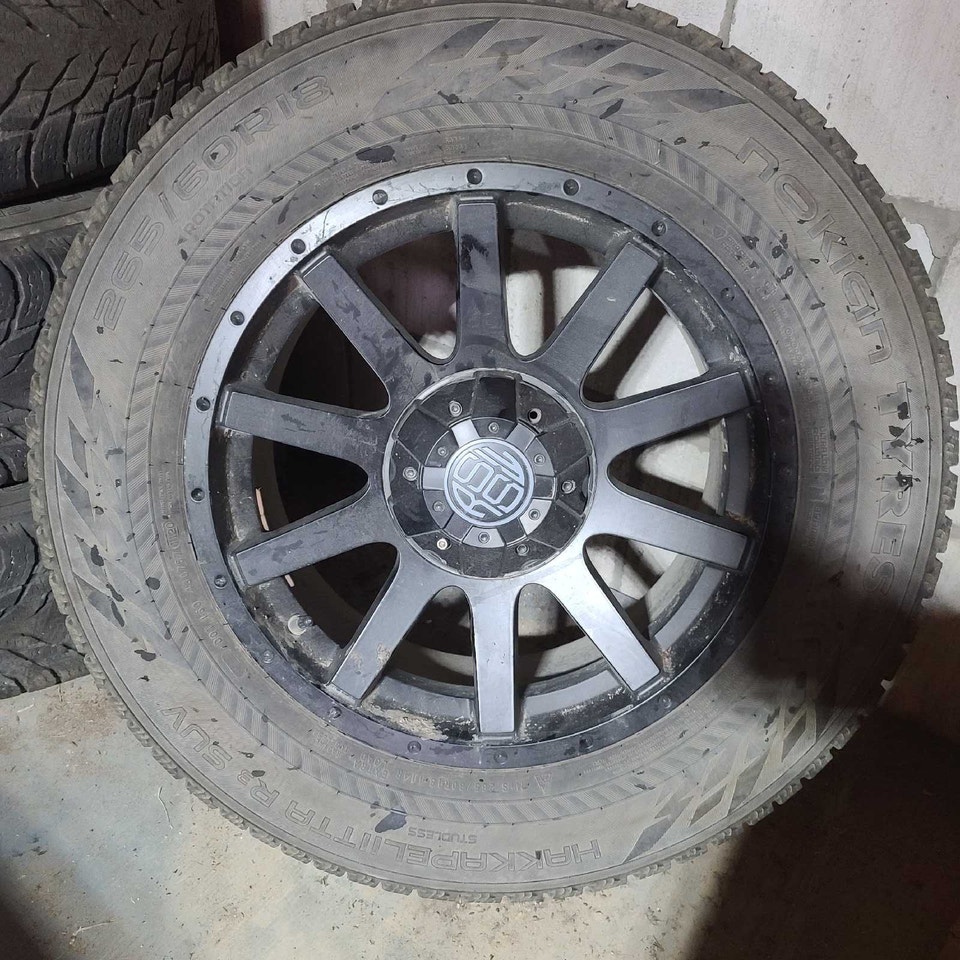 winter tire set 265/60r18 nokian hakkapeliitta | Tires & Rims | Calgary ...