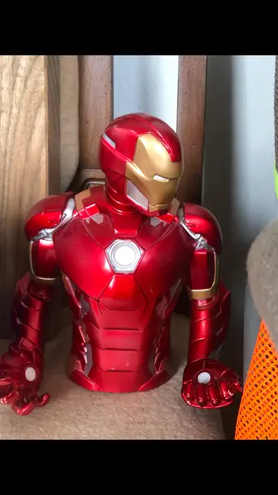 iron man bust bank , View more