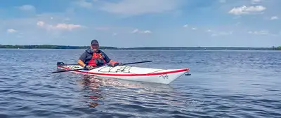 Selling my Seaward Tyee XLC composite kayak. It has a lot of stuff that comes with it. Serious buyer...