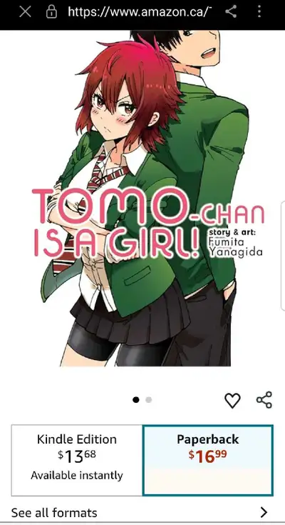 tomo-chan is a girl manga, View more