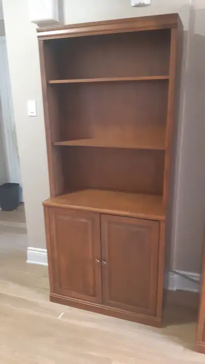 FREE--- Book Case and TV Cabinet, View more
