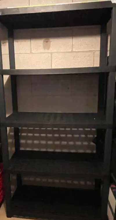 5 Tier Shelving Unit $100 like NEW, View more