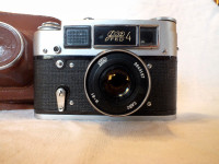 USSR Fed 4, 35mm FILM camera, VG, works.