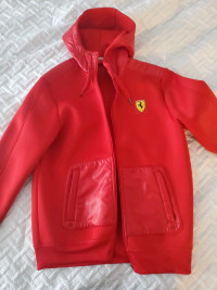 Puma Ferrari Red Jacket Size M Never Worn