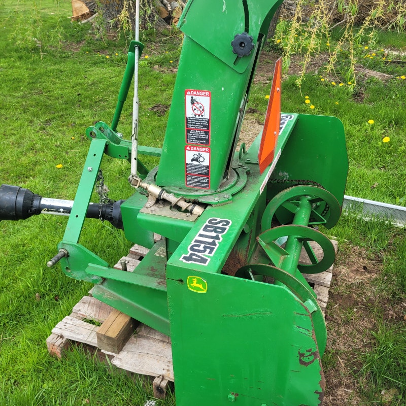 John Deere 54inch Snow Blower 3500 obo Farming Equipment City of Halifax Kijiji