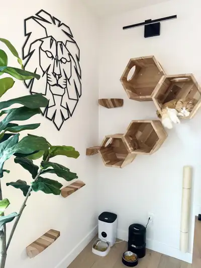 Cat Wall Playground  Cat Crates  Cat Wall Bed  Cat Gym Furniture, View more