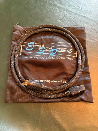 Essential Sound Products 6' MusicCord High Performance AC Cord, View more