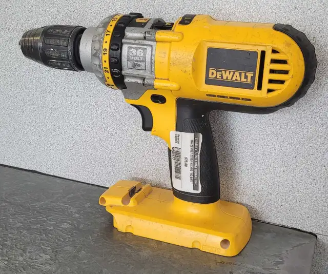 36V Dewalt DC900 Hammer Drill (12821177 in Power Tools in Calgary - Image 2