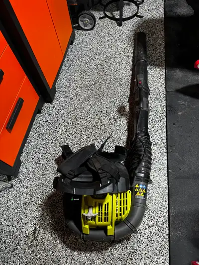 Backpack leaf blower, View more