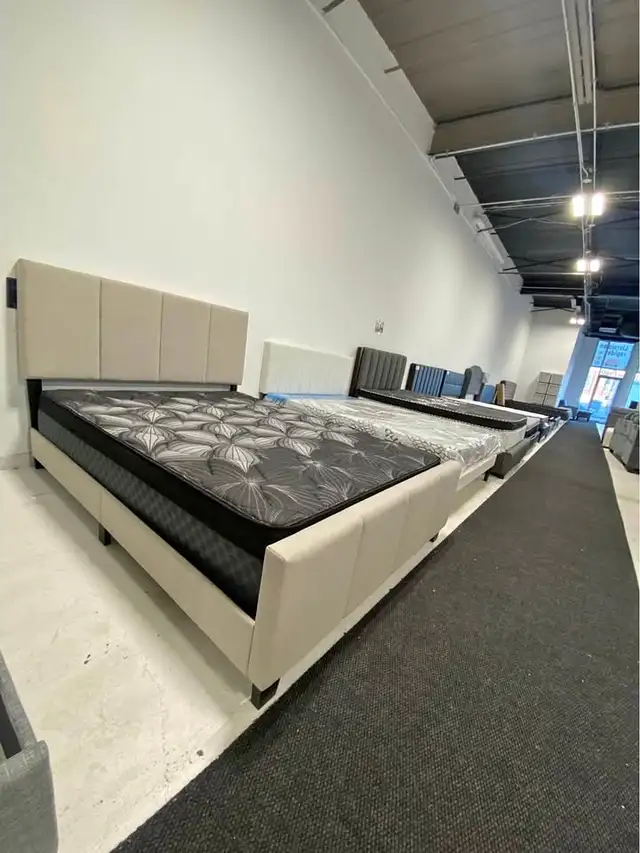 Lit et matelas simple,double,queen,king à vendre in Beds & Mattresses in Laval / North Shore - Image 3