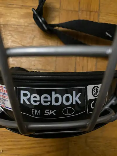 Brand New Reebok 5K Hockey Helmet Cage - HECC Certified  large, View more