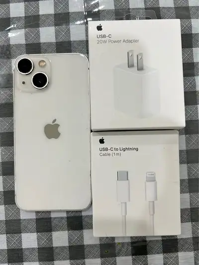 iPhone 13 256gb + AirPods Fast Charger & Drop Off, View more