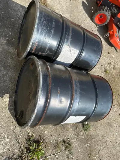 Free. Had water based driveway sealer in them. Empty now.