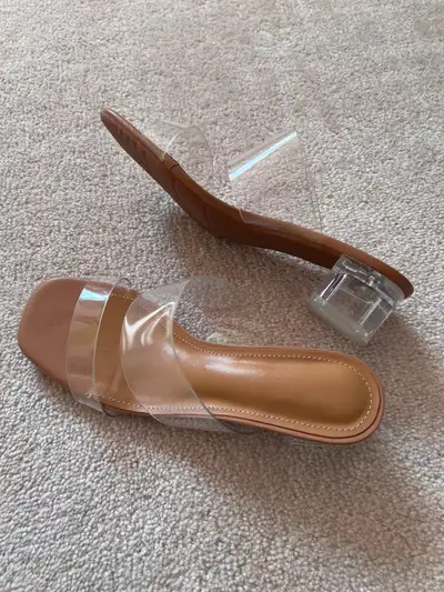 Slippers with heels, View more