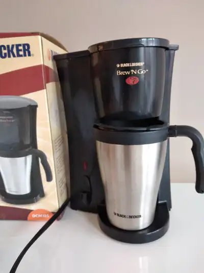 Black & Decker brew and go personal coffee maker, View more