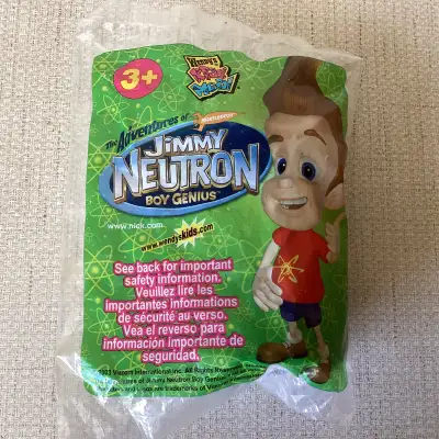 Vintage 2003 Wendy’s Nickelodeon Jimmy Neutron Boy Genius Toy, View more