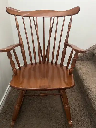 VILAS Braceback Midcentury rocking chair , View more