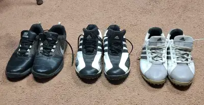 3 pairs of golf shoes for sale, View more