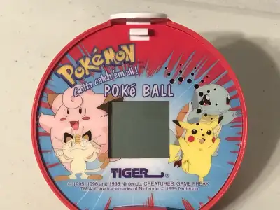 1999 Nintendo Pokémon Poke Ball Tiger Electronics Video Game, View more