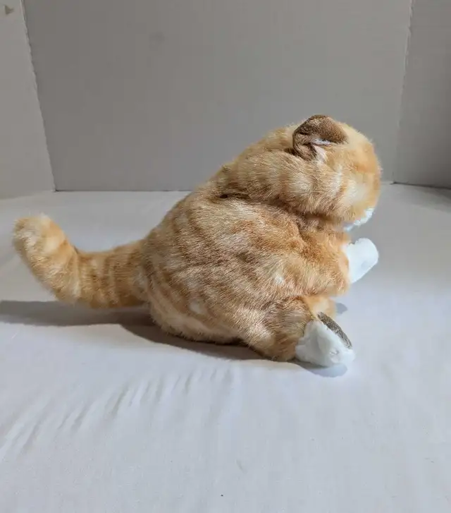 Folkmanis orange tabby kitten cat hand puppet in Toys & Games in Charlottetown - Image 4