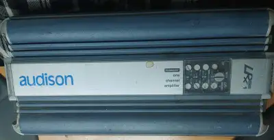 2 Audison Amplifiers, View more