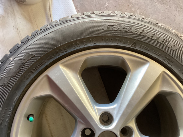 245/60/18 Winter Tires on Aluminum Rims.  in Tires & Rims in Charlottetown - Image 2