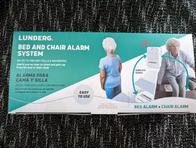 Unused Fall Prevention Bed 10x30/ Chair Alarm System for Elderly, View more
