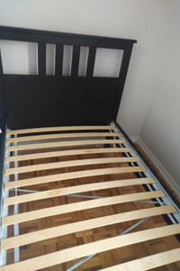 Ikea Twin bed brown with Slate