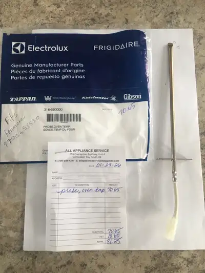 Oven Temperature Probe (NEW), View more