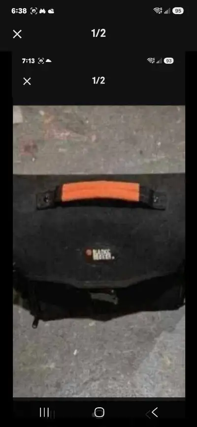 Black and Decker Tool Bag, View more