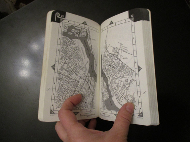 Atlas Montréal Plus Perly 1994 (199 pages de cartes) dans Art et objets de collection  à Longueuil/Rive Sud - Image 3