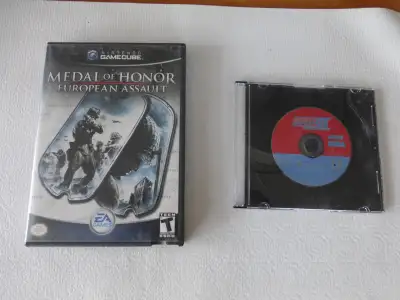 1) Medal of honor (European Assault ) Complet $25. (excellente condition ) 2)Sonic DX adventure (Dir...