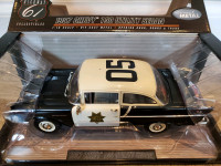 1:18 Diecast Hwy Highway 61 1957 Chevy 150 Utility Sedan Police