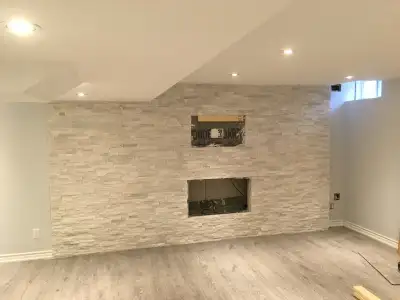 Basement reno, View more