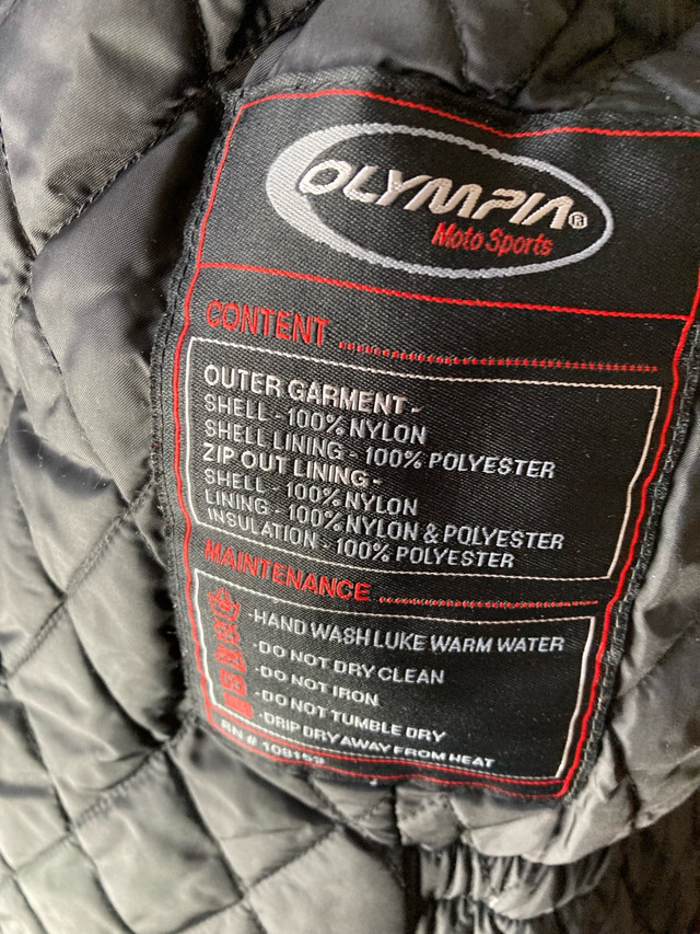 Olympia Moto Sports manteau de moto pour femme dans Femmes - Hauts et vêtements d'extérieur  à Lanaudière - Image 4