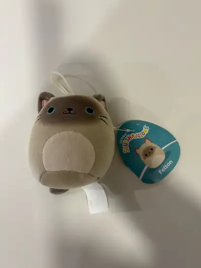 Jazwares Squishmallows Felton Siamese Cat Plush Toy For , View more