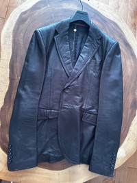 Gucci Leather Jacket Size Large 54