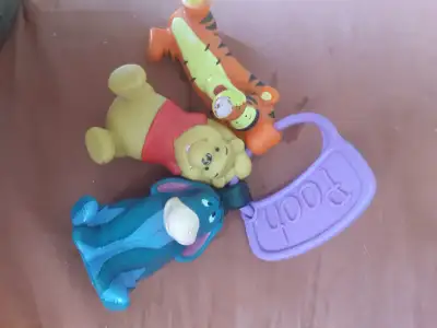 Vintage winnie the pooh squeak toy/teether, View more