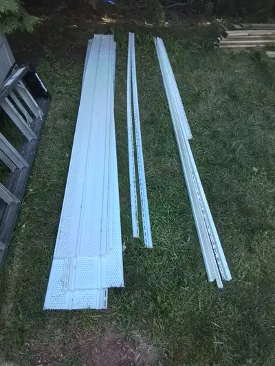 Perforated Soffit, J-Trim 5/8", 12' Finish Trim, View more
