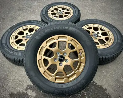 Yes it is Brand Never been mounted, New OEM Original authentic Honda motos HDP wheels and Michelin T...