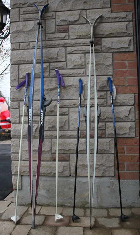 2 xc cross country backcountry skis Atomic 205 cm Karhu 185 w/ S in Ski in City of Toronto - Image 3