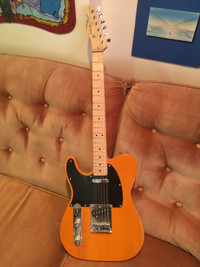 Lefty electric guitar $300 for sale plus amp