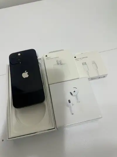 iPhone 13mini 128 **Airpod pkg/Delivery**, View more
