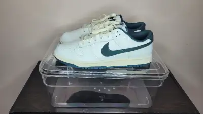 NIKE DUNK LOW - Sail/deep Jungle-coconut milk size 10US men, View more