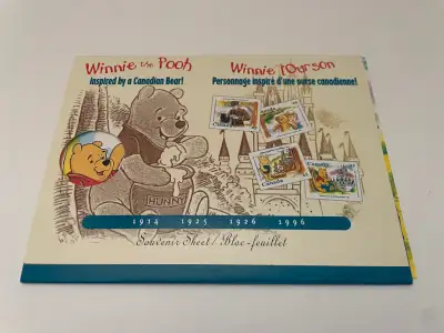 Timbre Walt Disney Winnie the Pooh Souvenir, View more
