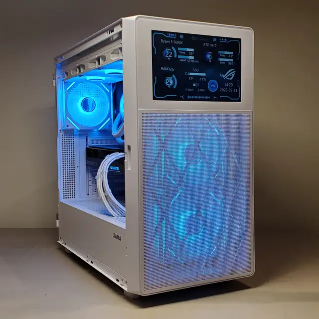 Gaming PC | RTX 3070 | Ryzen 5600X | Garantie in Desktop Computers in Laval / North Shore - Image 3