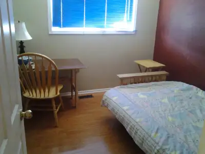 PENTICTON, Room for rent in a house. Furnished, shared bathroom, street parking, use of kitchen, liv...