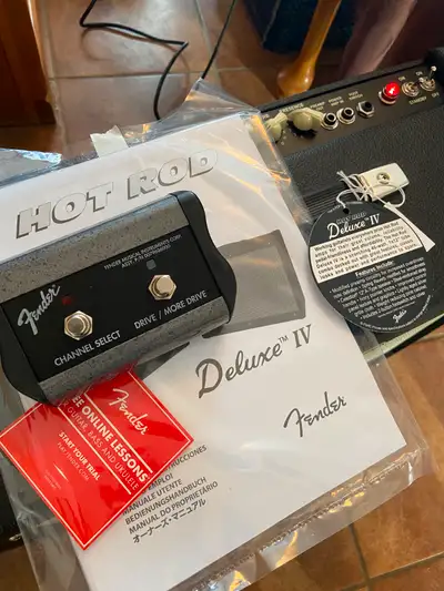 fender Tube amp Hot Rod Deluxe 1V  Brand new, View more