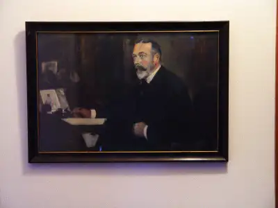 Portrait of King George the V (framed under glass) Fort Erie, View more